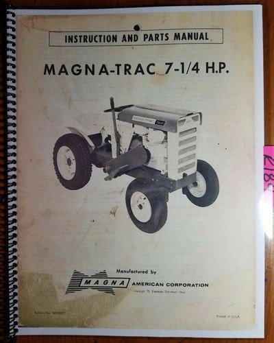 Magna trac hp - 7.25,