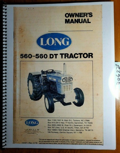 Long 560 2wd 560dt 4wd - 2wd, &
